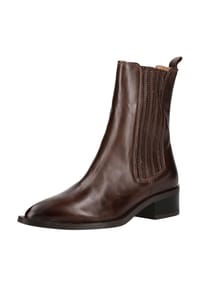 PAVEMENT - Leder Stiefelette SHANI SHANI - Dunkelbraun