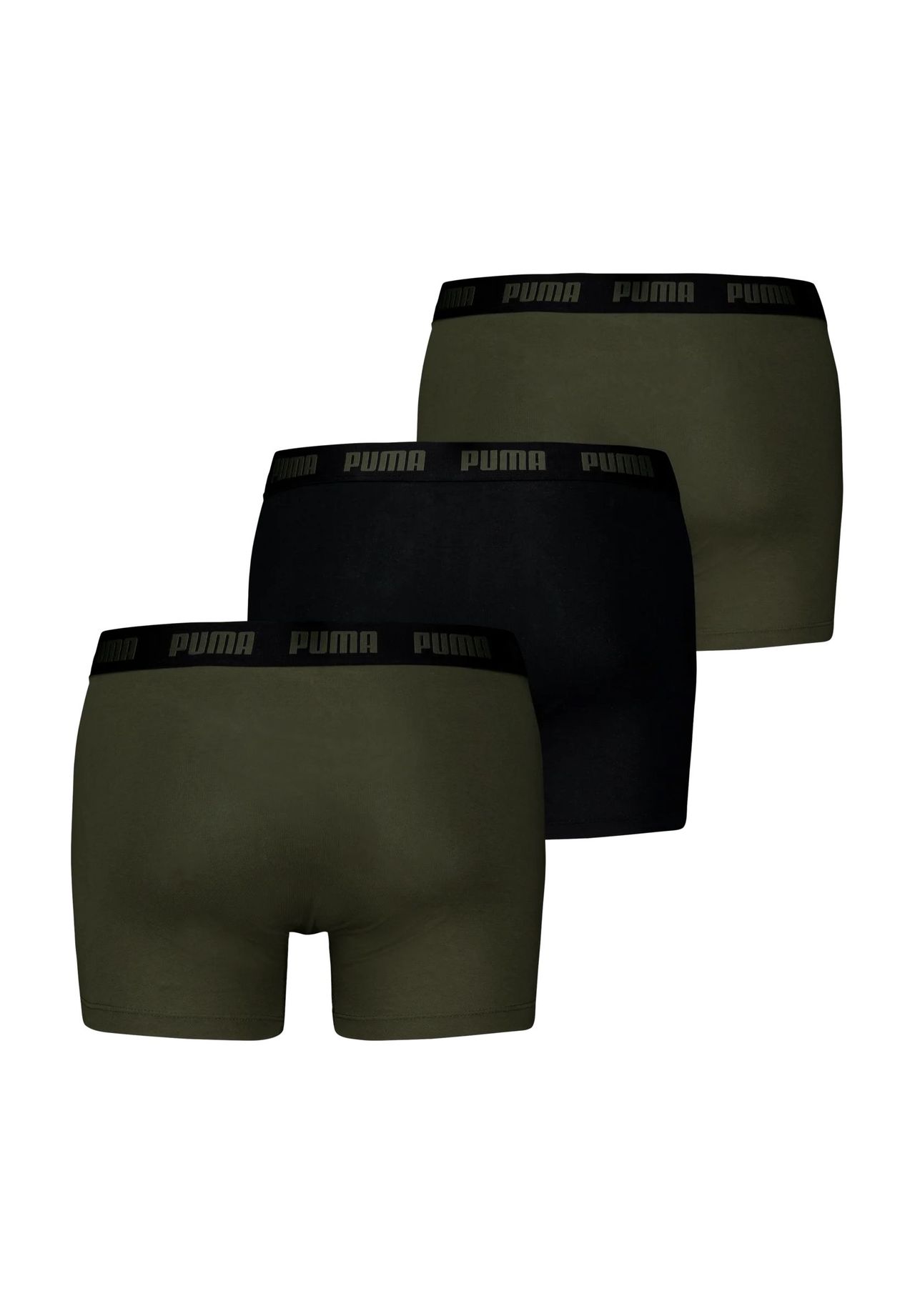 Puma® Everyday Pants Kurz, 3Er-Pack, FüR Herren, GrüN|Schwarz, Xxl