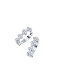 GIORGIO MARTELLO MILANO - Klappcreolen mit Lab Grown Brillanten, Silber 925 - gold