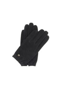 Kazar - Schwarze Handschuhe aus Wildleder mit Touchscreen-Funktion - Schwarz