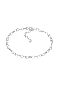 elli. - Armband Herz Liebe Verbunden 925 Silber - Silber
