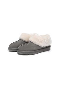 EVERAU® - Damen Hausschuhe Ibis - CHESTNUT