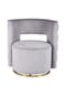 Kayoom Sessel Drehsessel Beverly 125 - grau - gold – Eiche Bild 9
