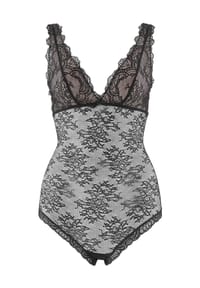 Aubade - Og Danse Des Sens Body, V-Ausschnitt, Spitze, für Damen - OPALE