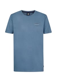 Petrol Industries® - T-Shirt Kurzarmshirt - blau
