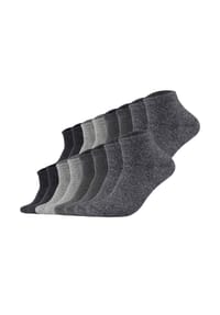 s.Oliver - Unisex Socken, 16er Pack - Quarter, einfarbig - Blau