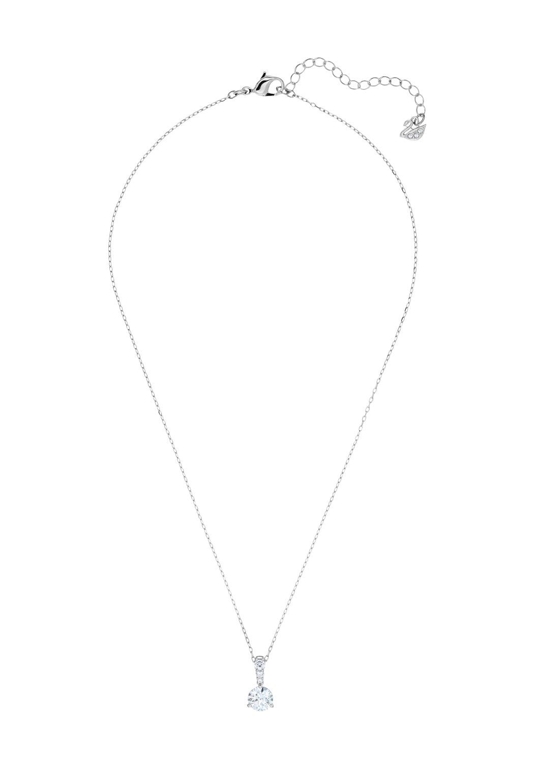 Swarovski - Kristall-Anhänger Halskette - Accessories - Damen - Grau - One Size - Bild 7