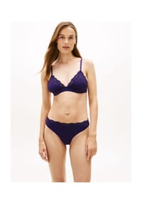 TOMMY HILFIGER - Tanga Micro Lace, Spitze, für Damen - VLY  PURPLE