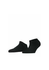 FALKE - ClimaWool Sneakersocken, Merinowoll-Anteil, feuchtigkeitsregulierend, für Damen - 3000 BLACK