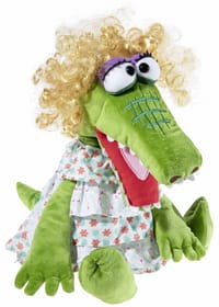 heunec® - Kuscheltier Jan & Henry - Crocodella Handspielpuppe - mehrfarbig