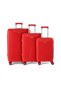 benzi 5820 - 5820 4 Rollen Kofferset 3-teilig - hellblau