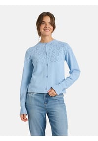 LIEBLINGSSTÜCK - Damen Jacke aus Baumwolle ZazaL - 424-blue bell
