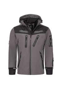 Rock Creek - Jacke Softshelljacke Regular Fit - Schwarz