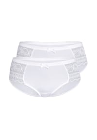 sassa - Panty FANCY LACE 2er Pack - schwarz