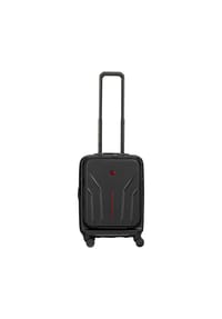 WENGER® Amplix - 4-Doppelrollen-Businesstrolley, Hartschale, TSA Schloss - SCHWARZ