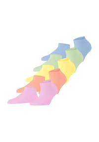 ESPRIT - Sneakersocke, 5er-Pack, Baumwollmix, für Damen - 0010 SORTIMENT