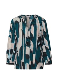 Street One - Langarmbluse - tide blue