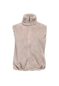 ONLY PLAY - Weste CAS-FLUF Teddyweste - beige