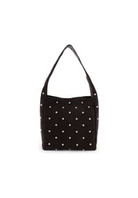 FREDsBRUDER ENDLESS BEADS - Schultertasche, Magnetverschluss, für Damen - BROWN