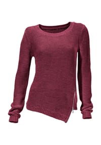 heine - Rundhals-Pullover - bordeaux
