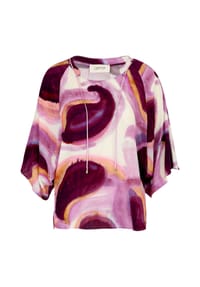 CARTOON - Shirtbluse, Raglanärmeln, für Damen - 1861 CREAM/PURPLE