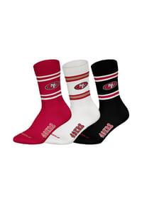 Tradecon - Unisex Socken, 3er Pack - NFL Teams, 3Pack Crew Socks, Football, Logo, Baumwollmischung - Arizona Cardinals