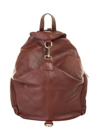 piké - Rucksack Echt Leder, Made In Italy - braun