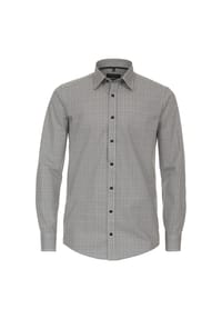 CASAMODA - Herren Freizeithemd "Green"-Kollektion Print Casual Fit - Olive