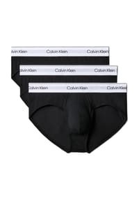 Calvin Klein - Slip, 3er Pack, für Herren - 100 WHITE