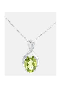 Diamant L'eternel - Kette mit Anhänger, mit Diamant, 375 Weißgold - white gold