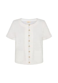CARTOON - Strickjacke, Rundhals, für Damen - 1014 OFFWHITE