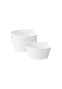 Villeroy & Boch Bols NewWave 18 x 17 cm 4er Set weiß - NEWWAVE - weiß