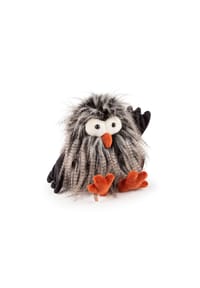 sigikid® - Kuscheltier Bowl Owl Kikeriki , für Kinder und Erwachsene - grau/braun