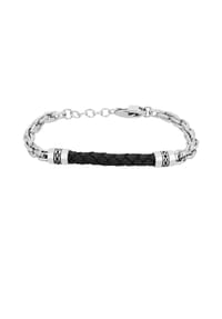 Adelia's - Damen Armband aus Edelstahl 21 cm - silber