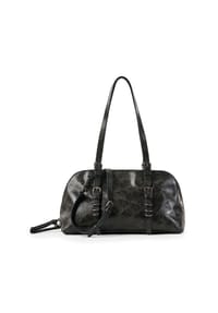 FREDsBRUDER Ever Faded - Ever Faded Schultertasche Leder 37.5 cm - faded black
