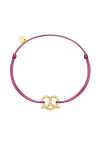 GLANZSTÜCKE MÜNCHEN - Damen Armband aus 925/- Sterling Silber in Gelbgold - gelbgold