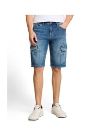 TOM TAILOR - Jeans-Bermuda, Eingrifftaschen, für Herren - 10119 BLUE DENIM