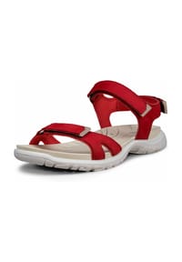 ecco® - Sandalen, Klettverschluss für Damen - CHILI RED