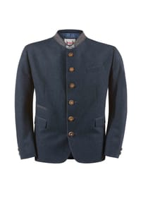 STOCKERPOINT - Trachtenjacke "Titus", Stehkragen, für Herren - BLAU/GRAU