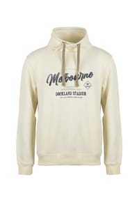 ROADSIGN® australia - Herren Sweatshirt Melbourne Tube mit Ripp Einsätzen - weiss