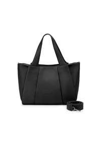 LES VISIONNAIRES Chenelle Essential - Chenelle Essential Shopper Tasche Leder 45 cm - black