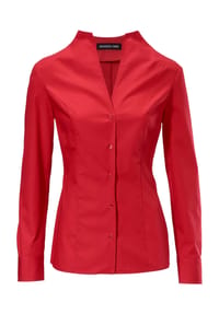 heine - Stehkragen-Bluse - altrose