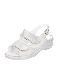 waldläufer® - Komfort Sandalen für Damen - kristallweiß