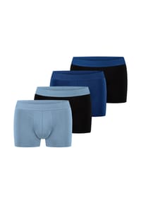 bruno banani - Retro Short / Pant 4er Pack Flowing - Cranberry
