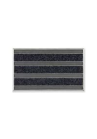 ASTRA ® - Fußmatte für Innen und Außen RUBBER PIN - Schwarz - 45 x 75 cm