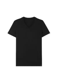 HOM - Soft Unterhemd, Kurzarm, V-Ausschnitt, für Herren - 00RA NAVY