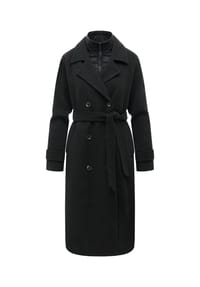 ragwear™ - Wintermantel Trenchie Felt Y - Dark Choco