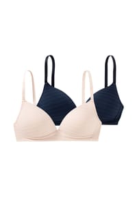 Speidel. - Schalen-BH 2er Pack Cotton & More - Blueberry
