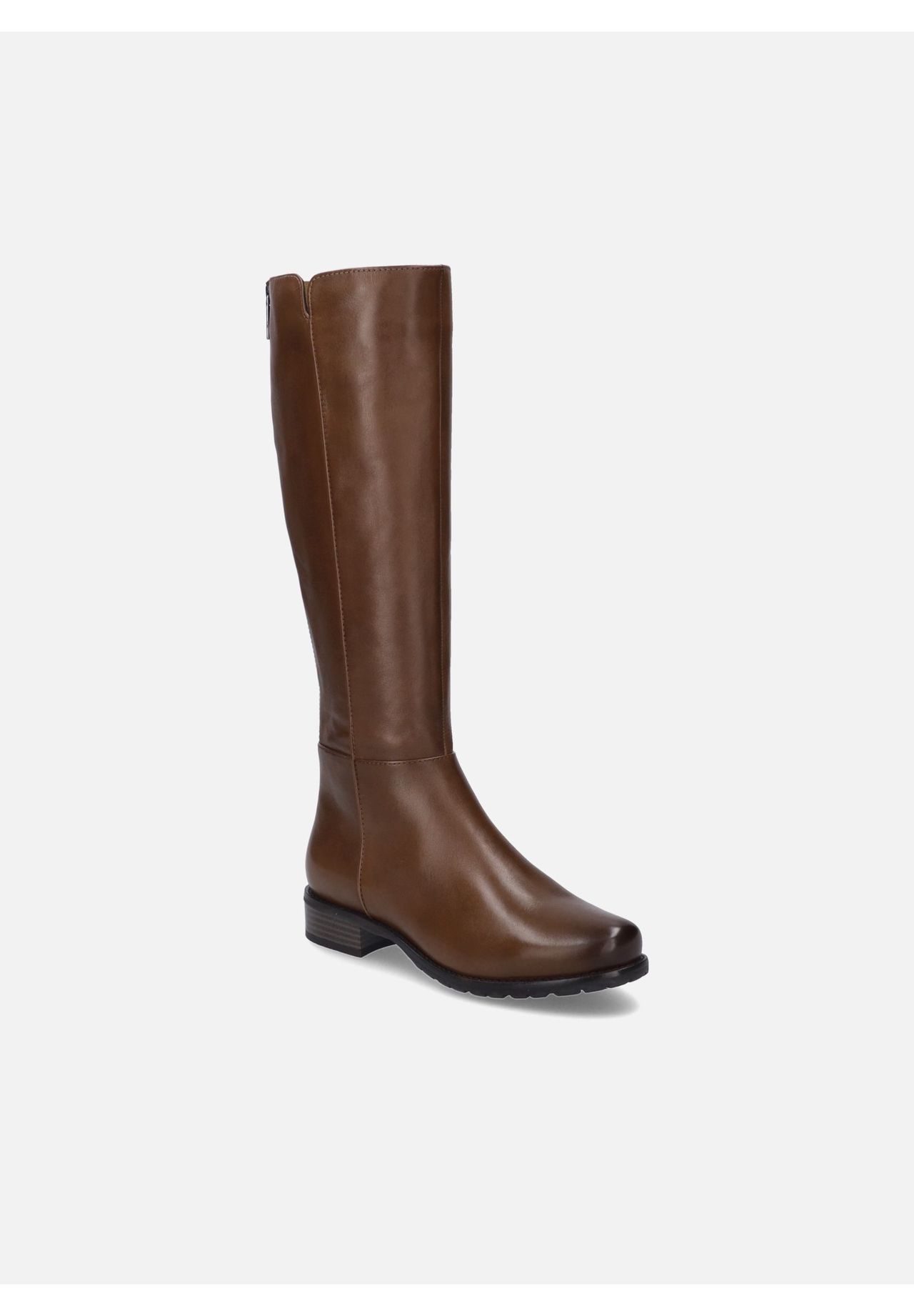 Seibel Stiefel, Blockabsatz, Leder, FüR Damen, Braun, 39