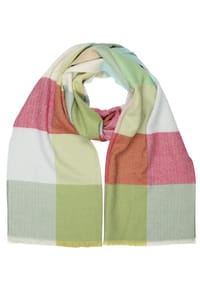collezione alessandro® - Winterschal Block Made in Italy, kuschelweich und groß - multi
